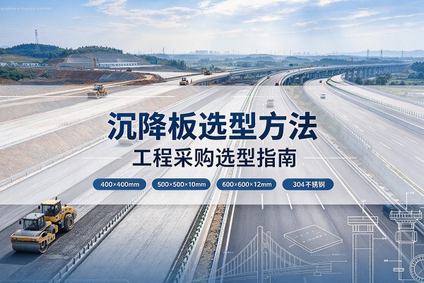 张家港沉降板选择方法
