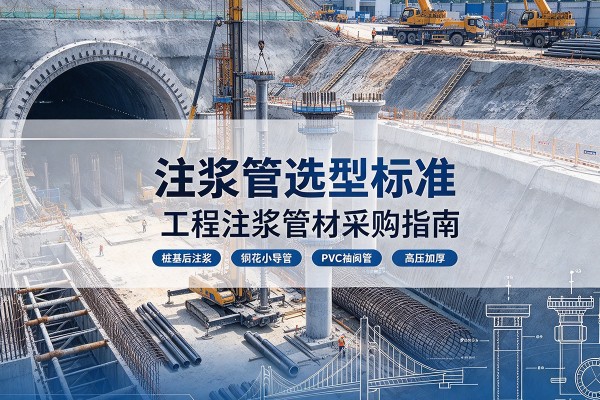 张家港注浆管选型标准