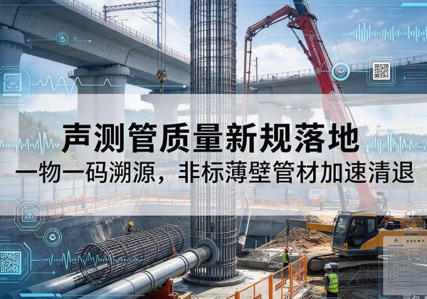 张家港声测管质量新规落地，一物一码溯源，非标薄壁管材加速清退