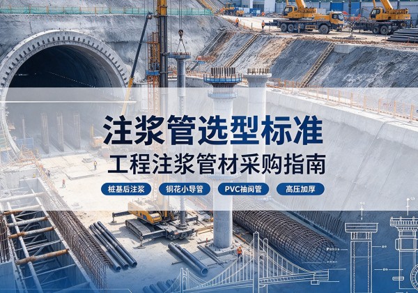 张家港注浆管选型标准